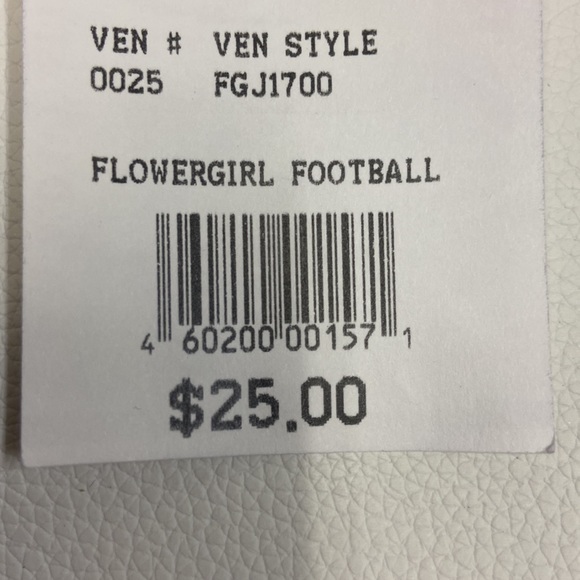 FOOTBALL JERSEY FLOWER GIRL from David’s Bridal size S - Picture 12 of 12